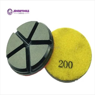 5 pins 80mm ceramic pad 3 inch 10mm thickness for concrete cut 