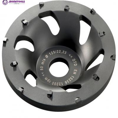 125mm PCD cup wheel 22.23mm hole for floor fast prep