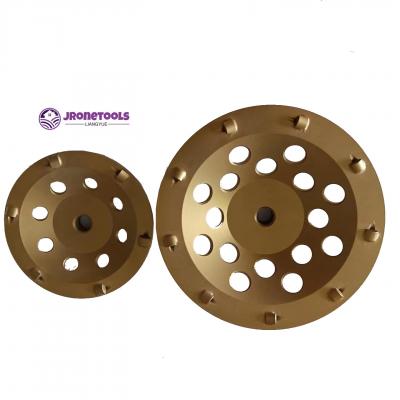 180mm Diamond PCD cup wheel for epoxy removal hand grinder use