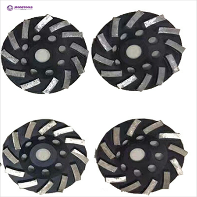 125mm/5 inch turbo wave diamond cup wheel no vibration concrete grinding