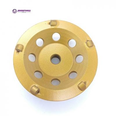 Diamond PCD cup wheel for epoxy remove