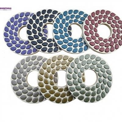 9 Inch Cyclone Wool Base Soft Concrete Floor Diamond Polishing Pads