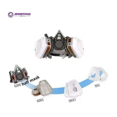 Half Face Mask Respirator With Double Filter