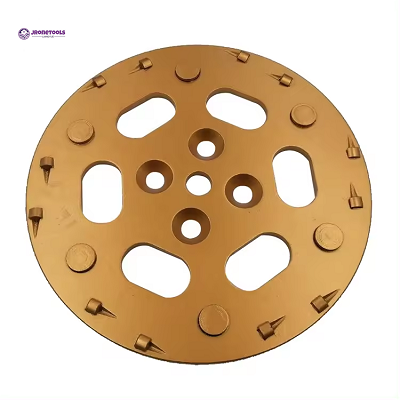 10 inch pcd grinding plate with buttons